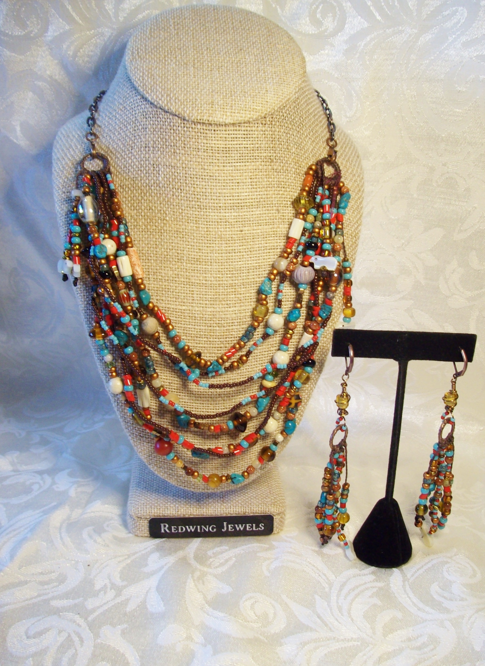 Southwest Necklace and Earring Set