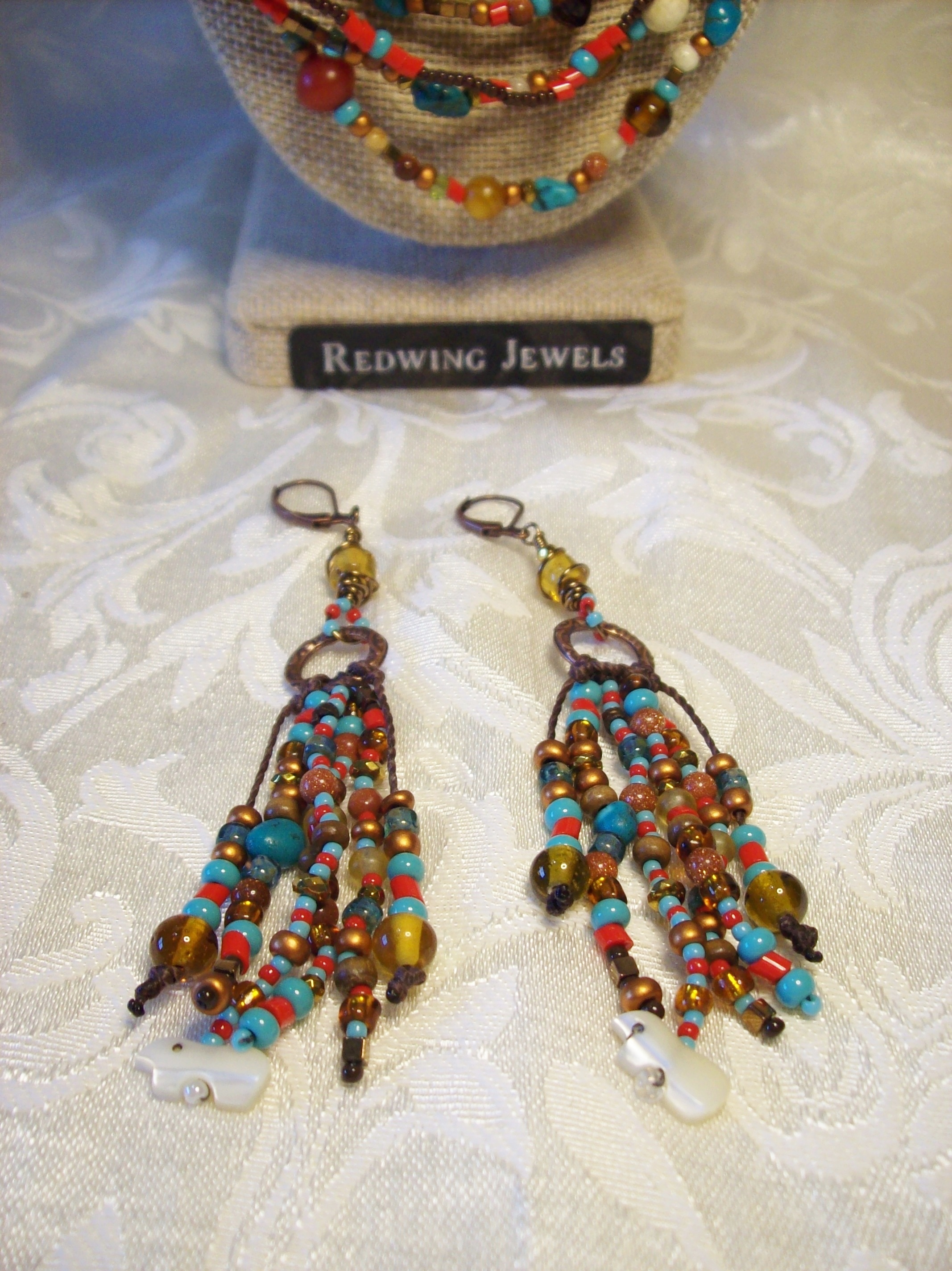 Southwest Necklace and Earring Set