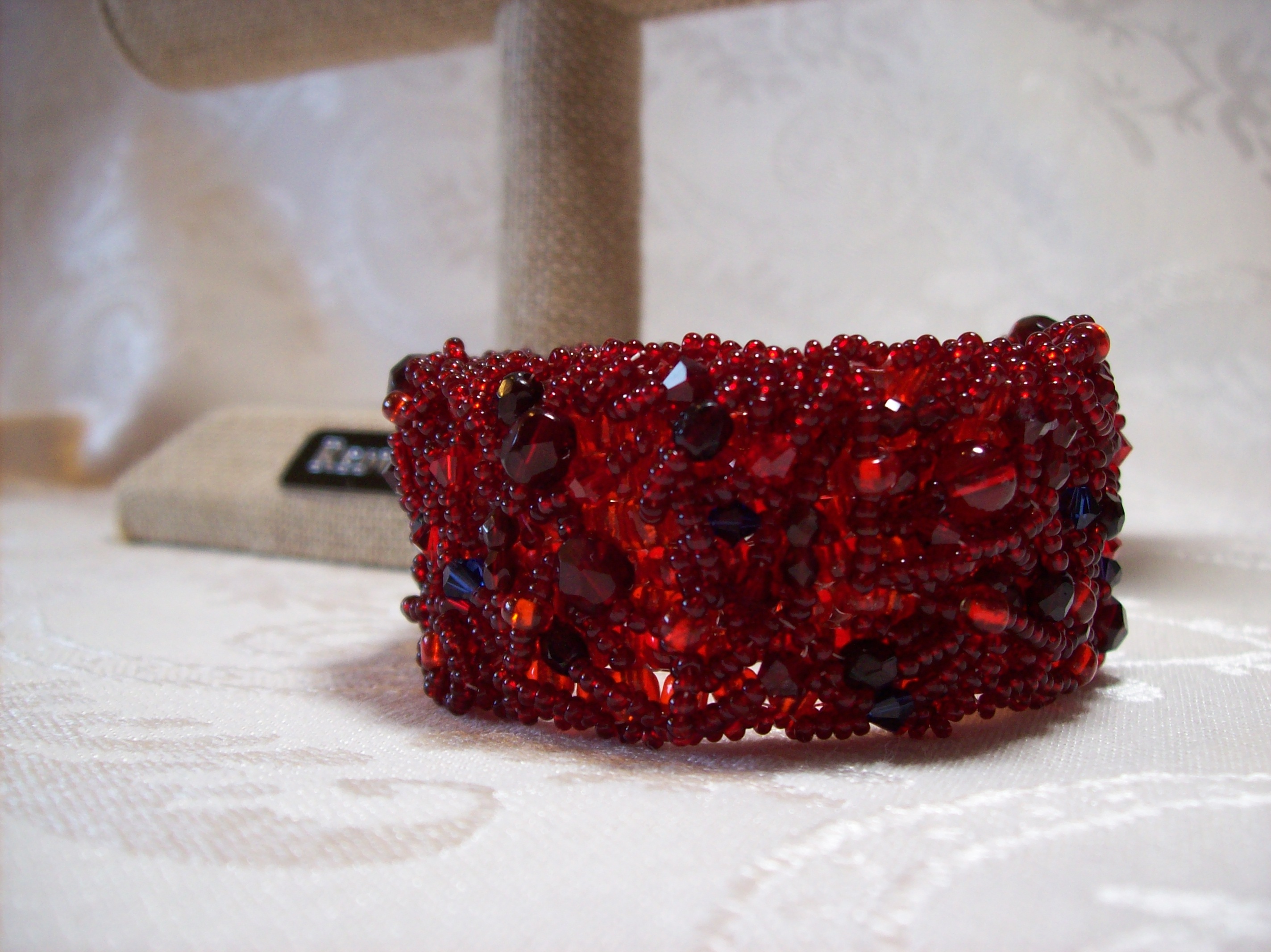 Red Swarovski crystal Treasure Bracelet 