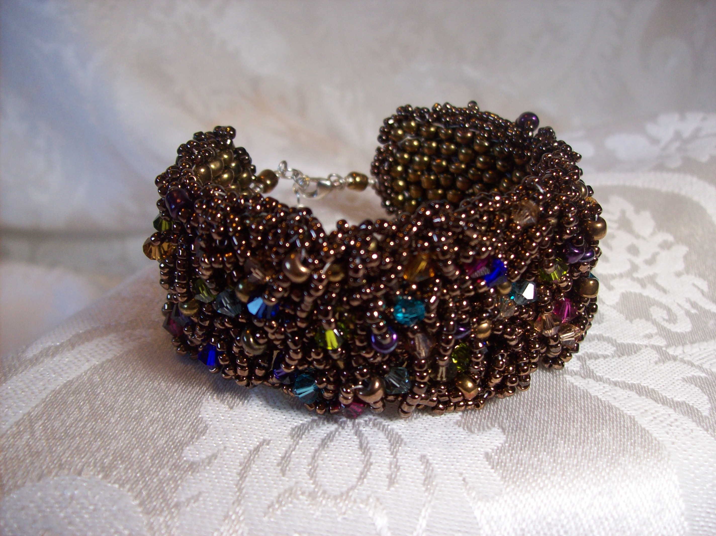 Swarovski crystal Bronze Treasure Bracelet