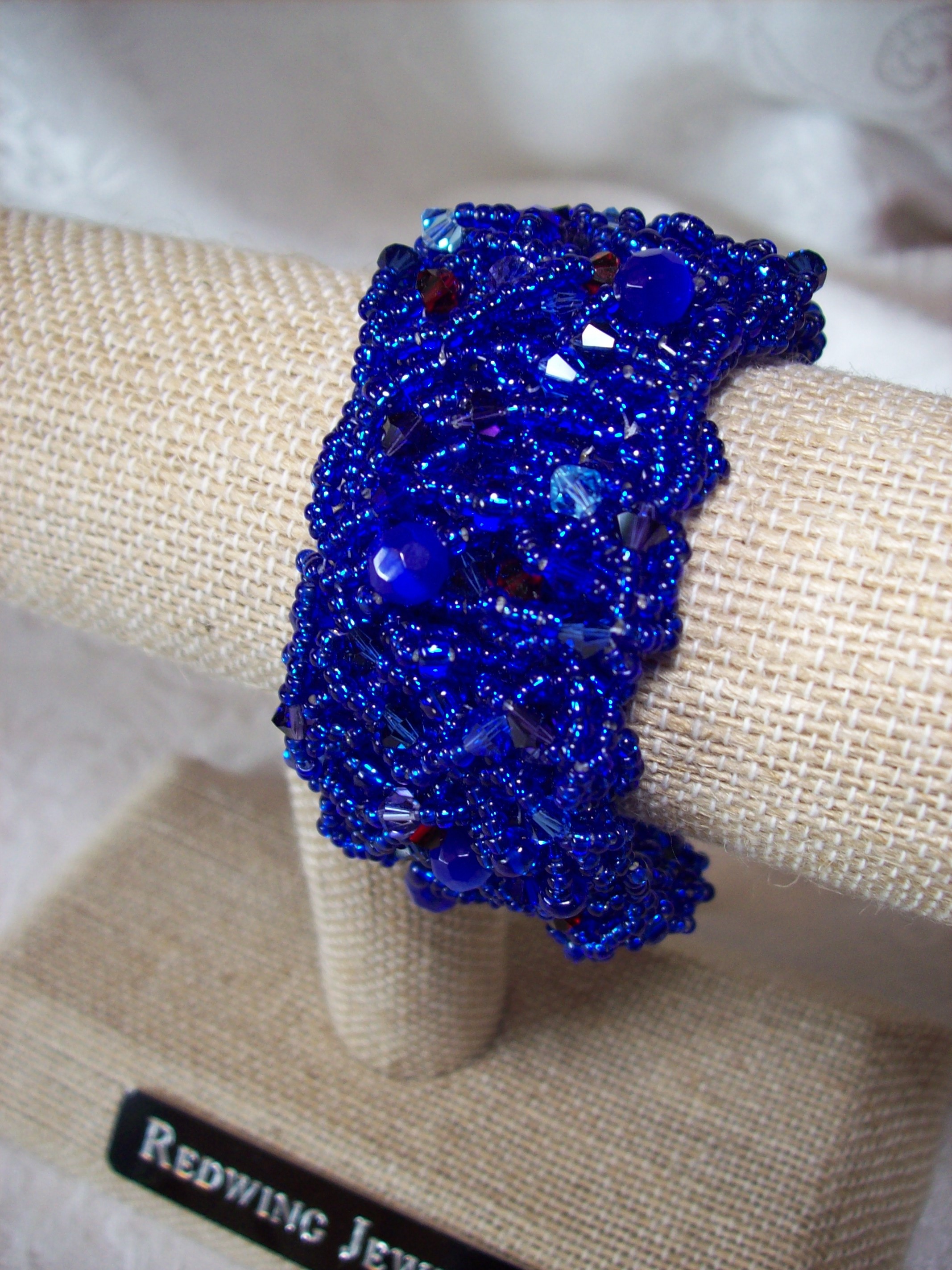 Blue Swarovski crystal Treasure Bracelet 