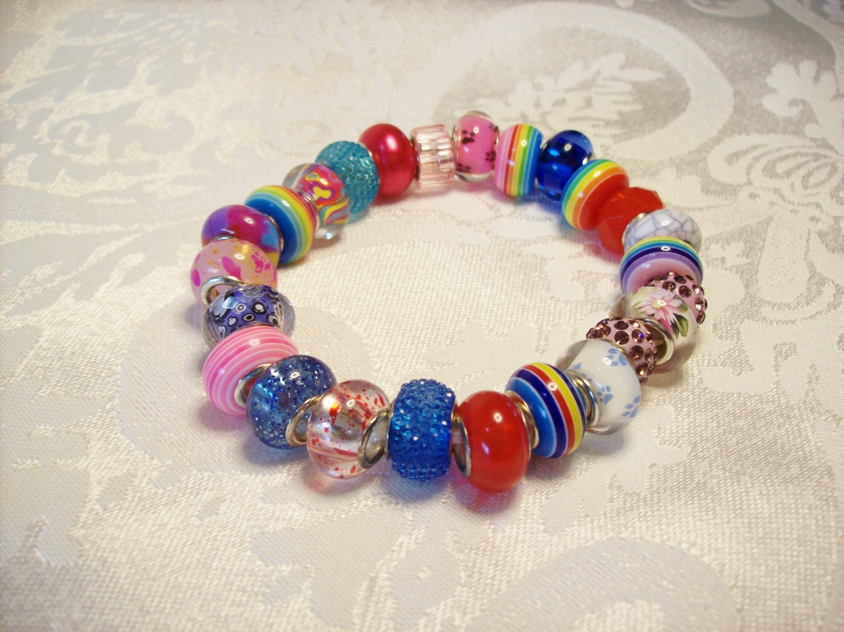  Multi-Color Stretchy Bracelet
