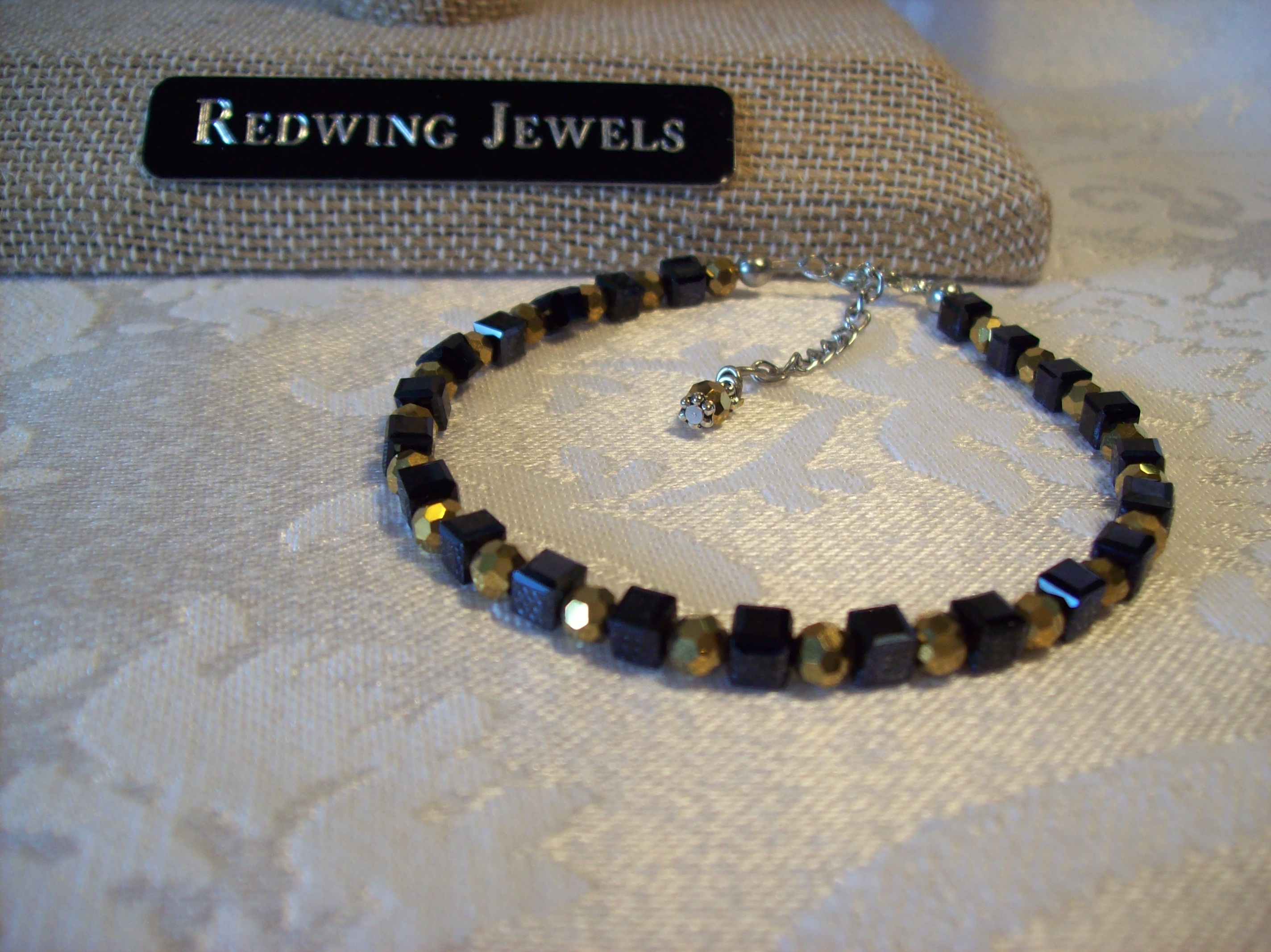 Black and Gold Bracelet 