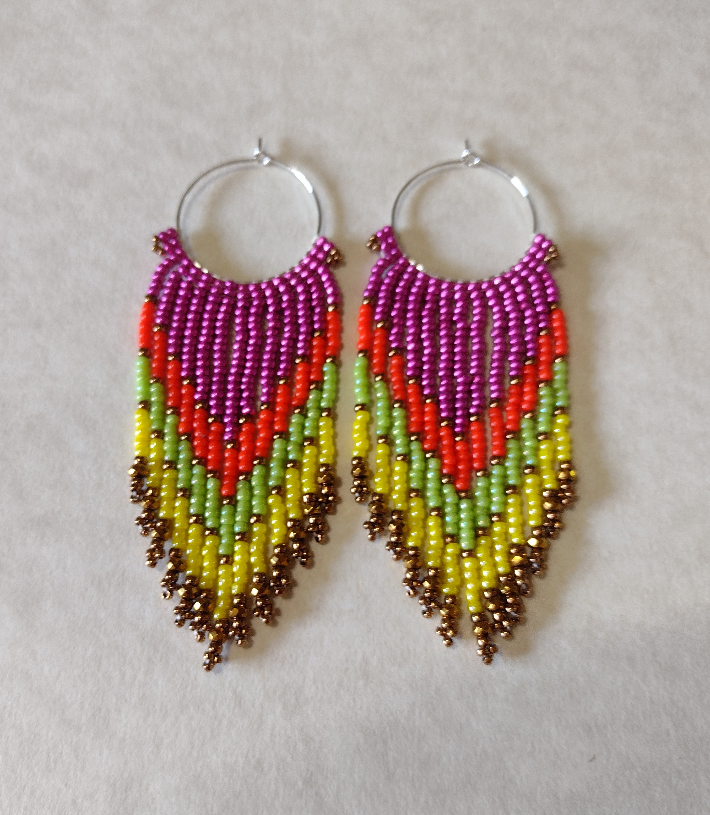 Fiesta Hypoallergenic Hoop Earrings 