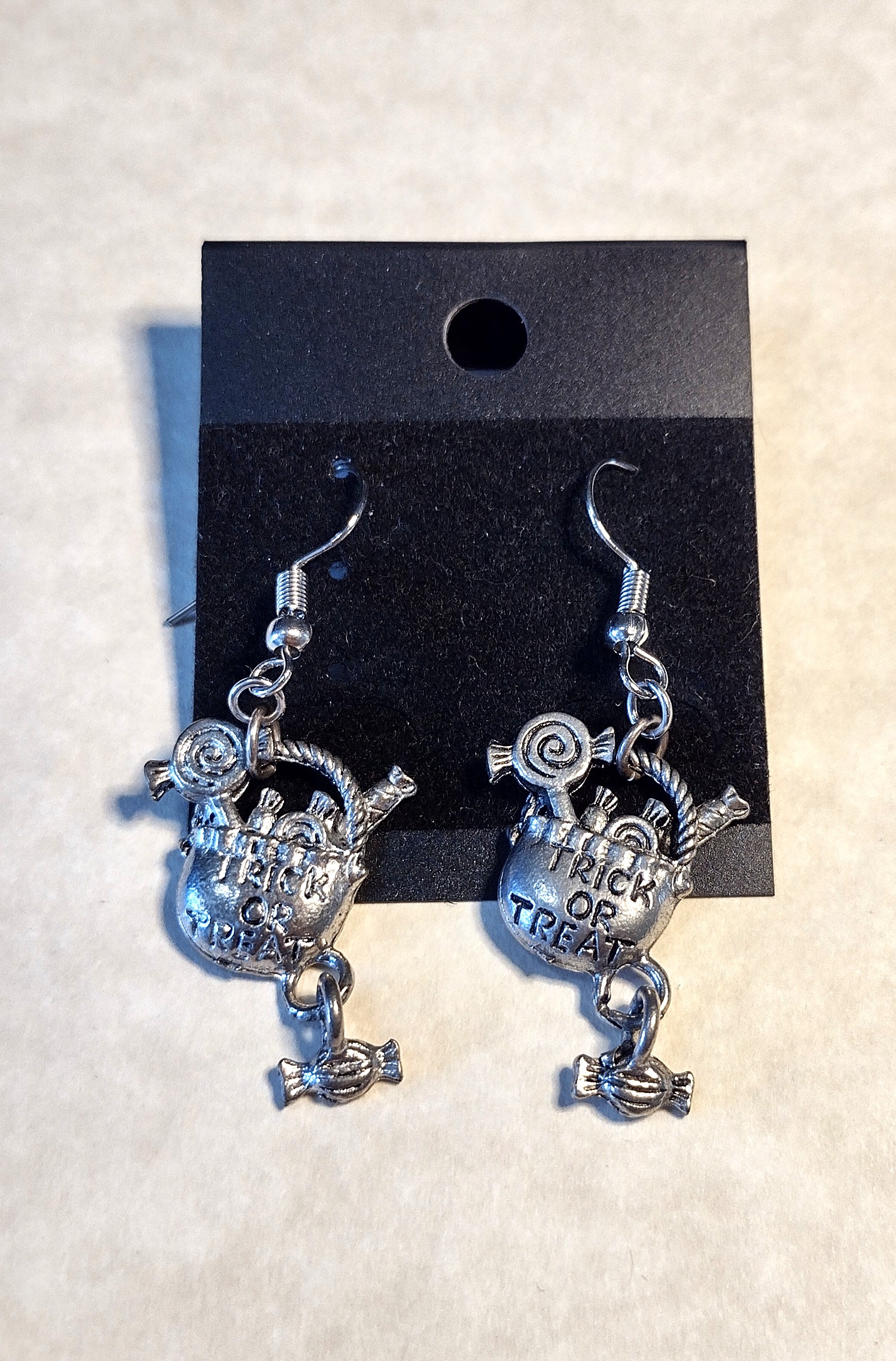 Trick or Treat Basket Earrings