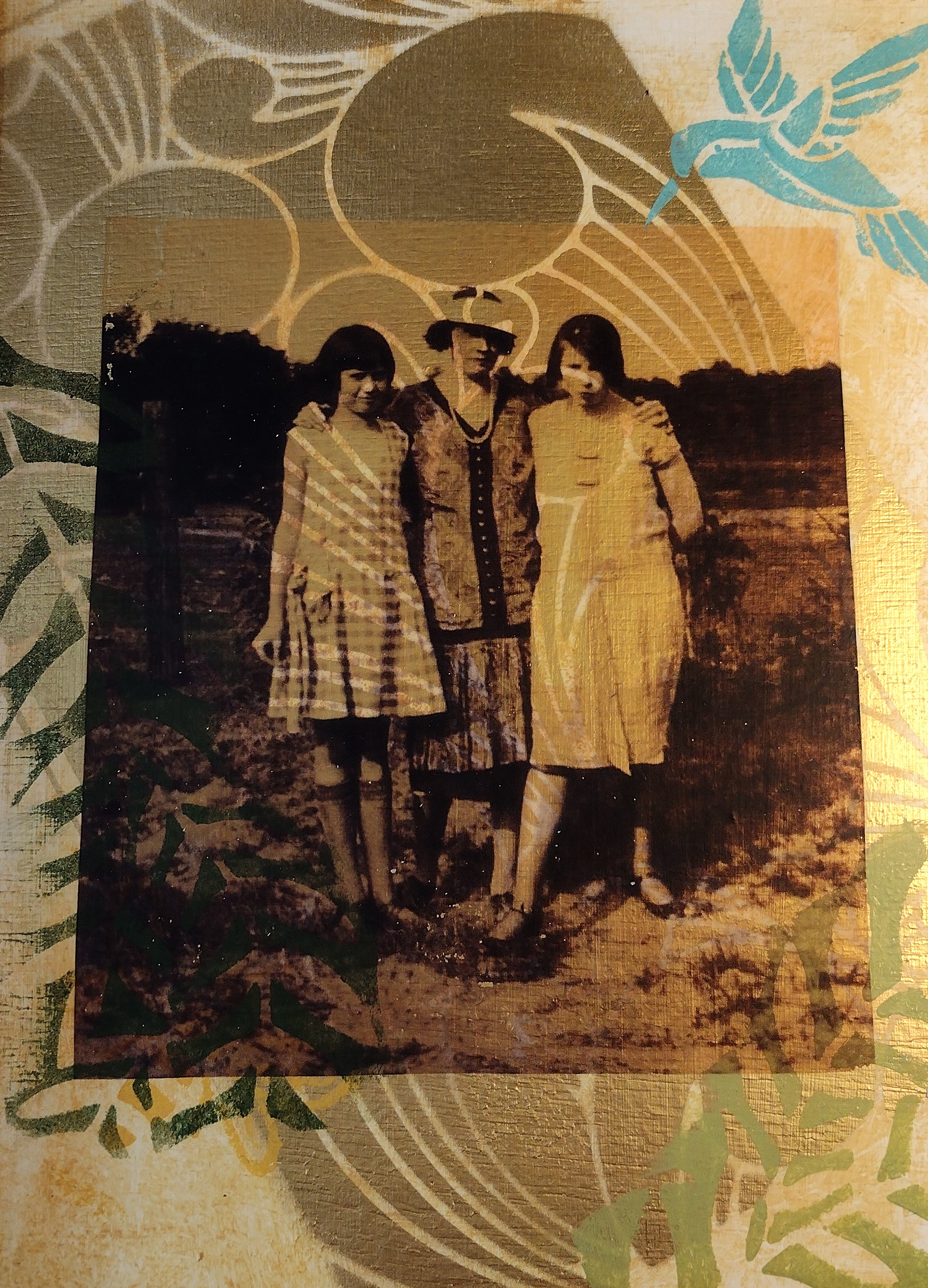 Evelyn, Aunt Dora, and Doris