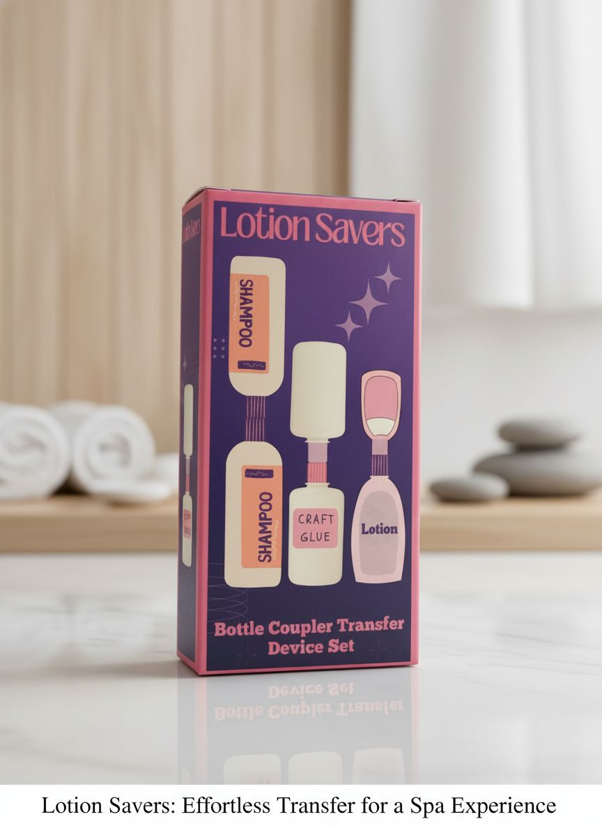 Lotion Saver Bottle Couplers