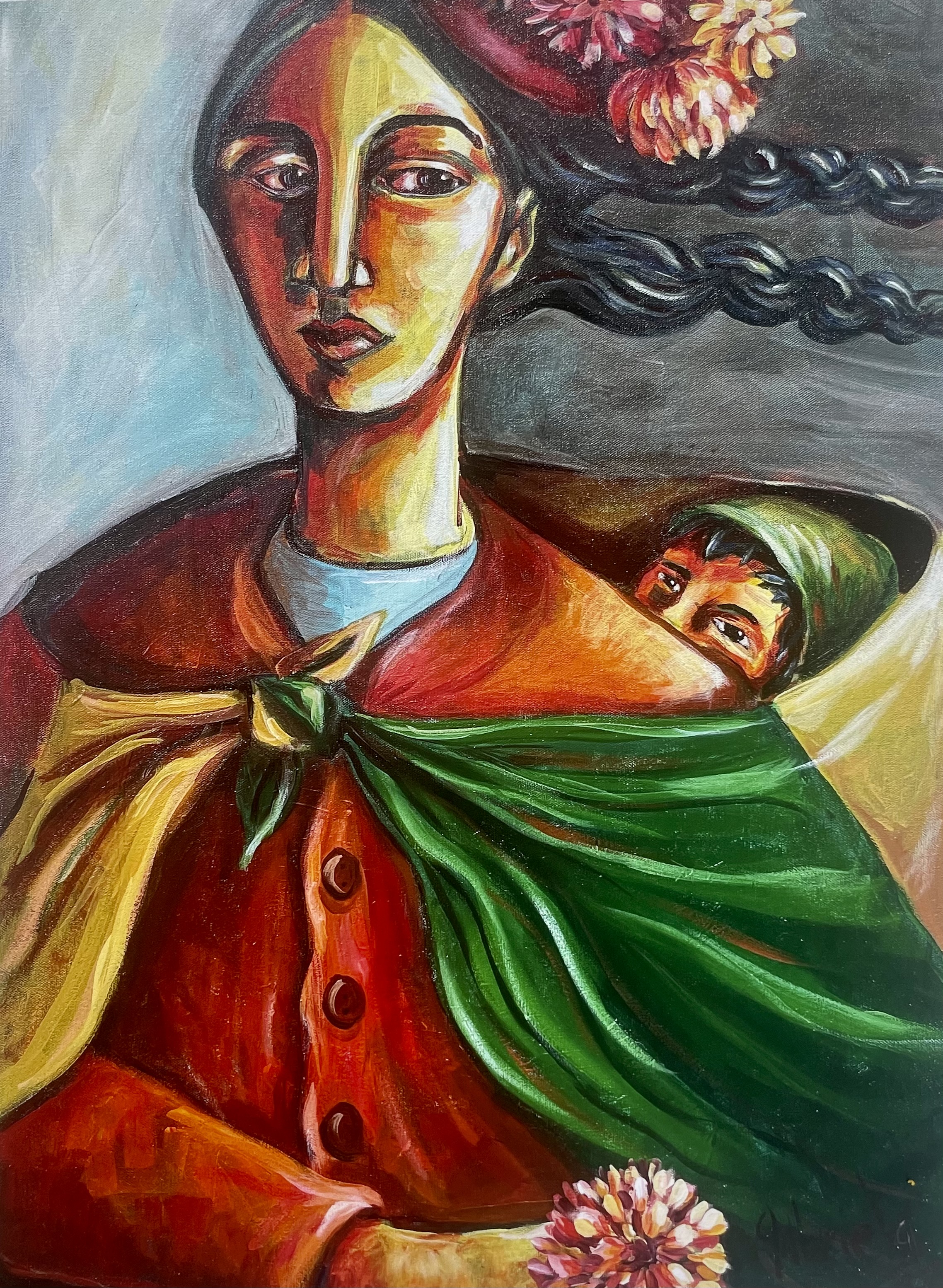 Ñusta with Child