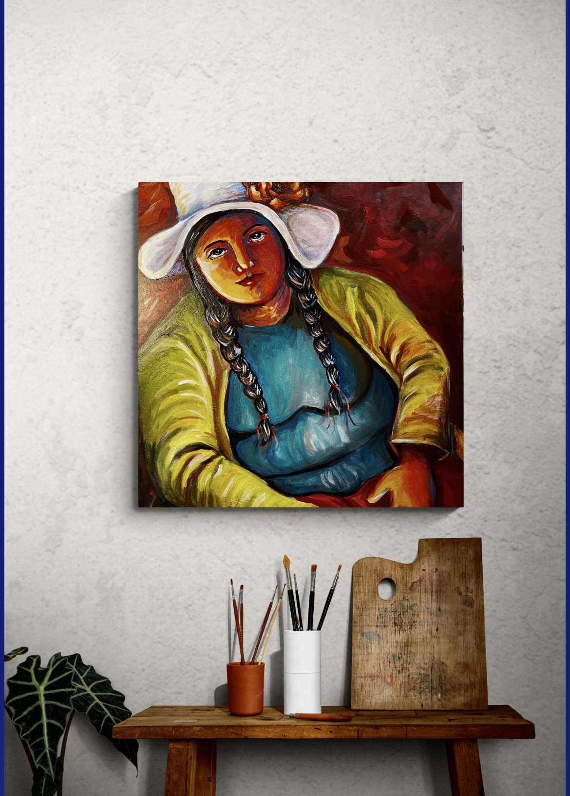 Portrait of Woman from Puno