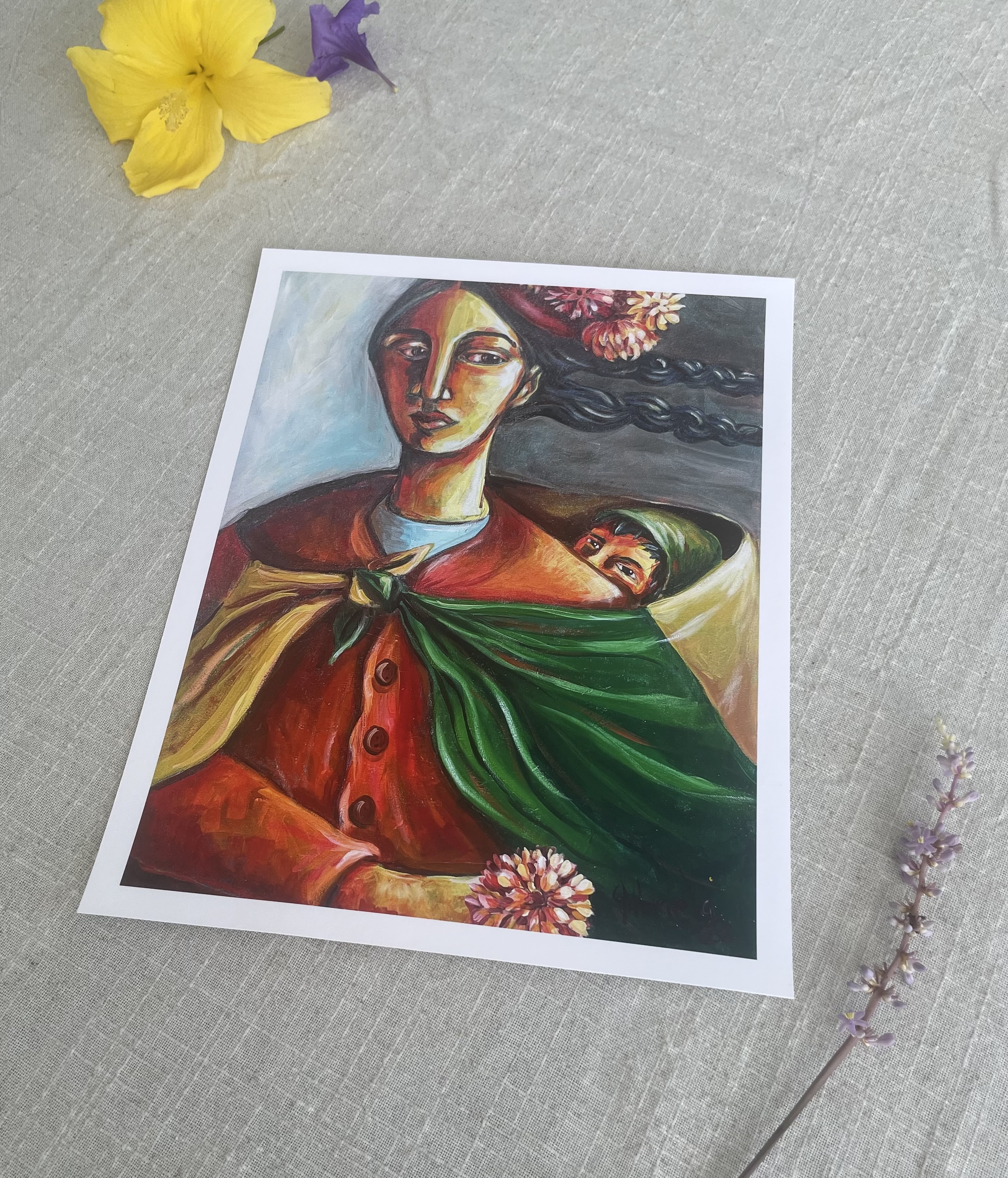 Ñusta with Child