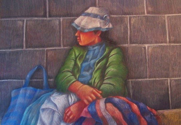 Woman Resting