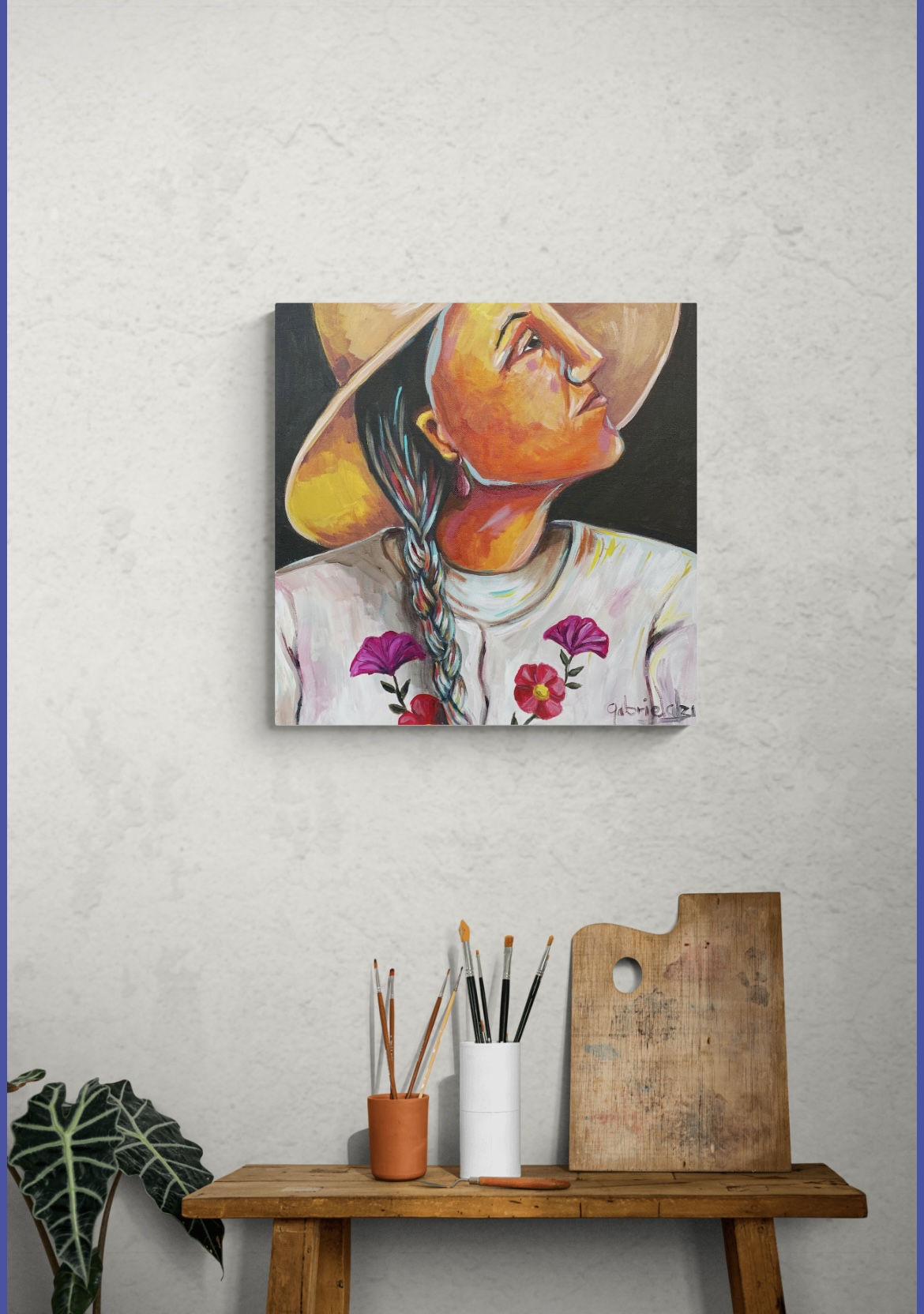 Portrait of Woman of Cajamarca