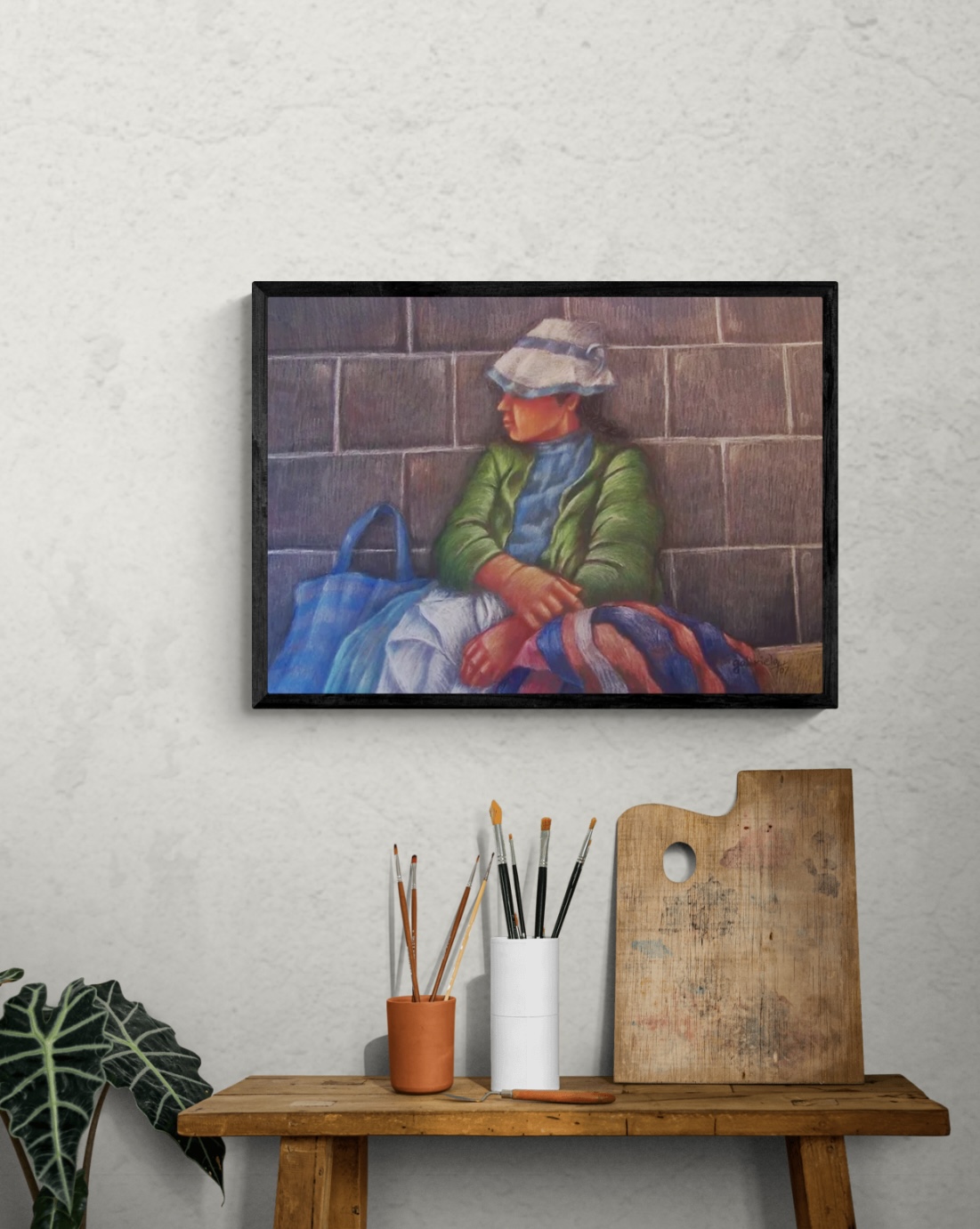 Woman Resting