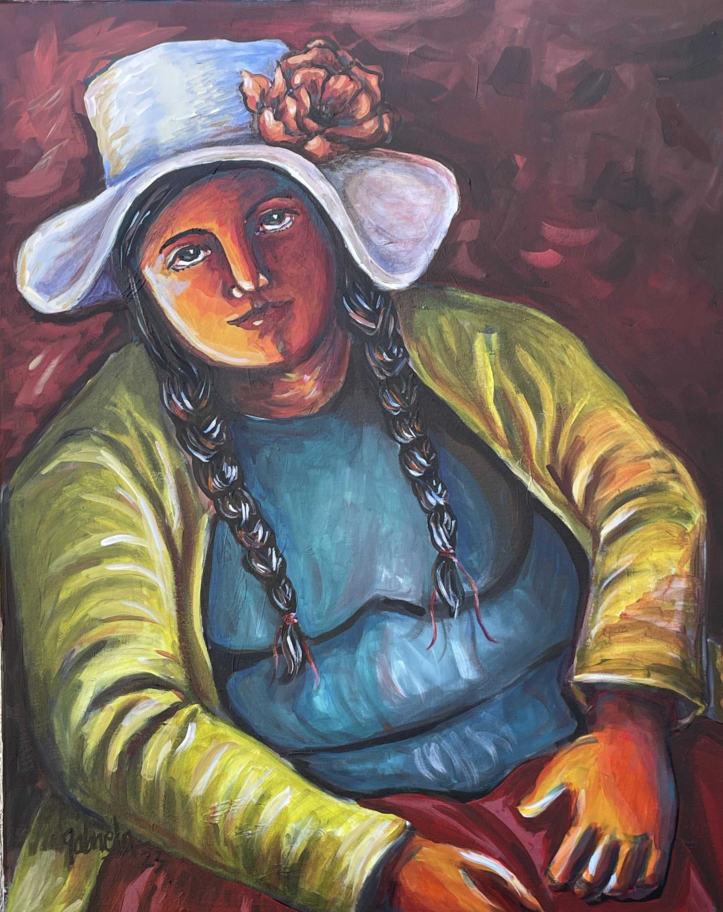 Portrait of Woman from Puno