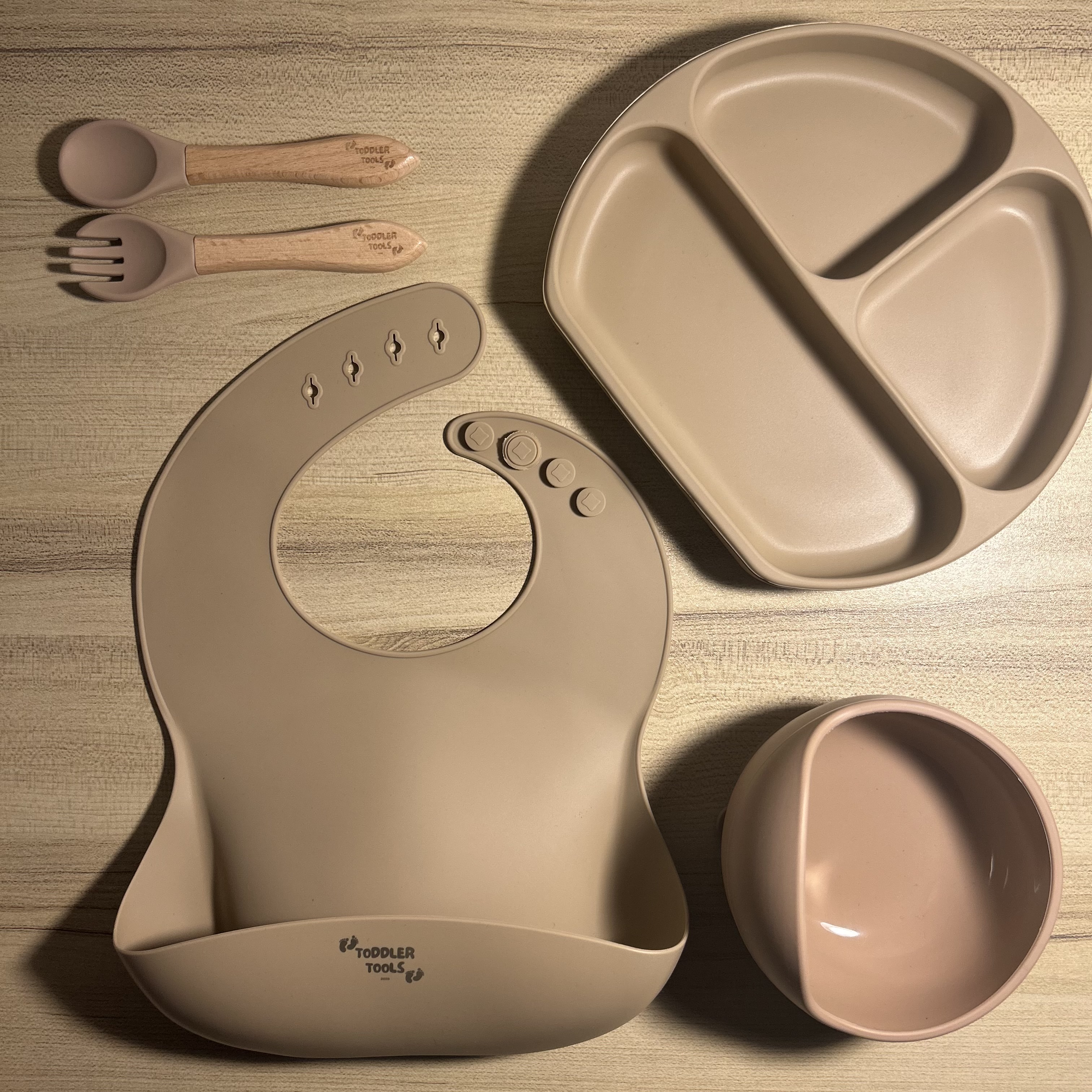 Toddler Feeding Set (Beige)