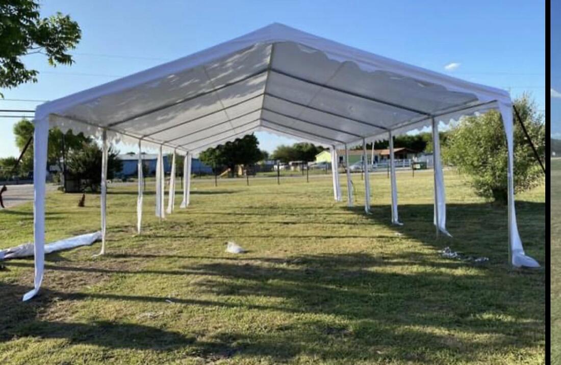 20x30 Tent Rentals for up to 48 Guests