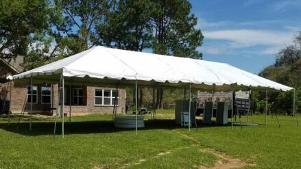 30x40 Tent Rentals for up to 96 Guests