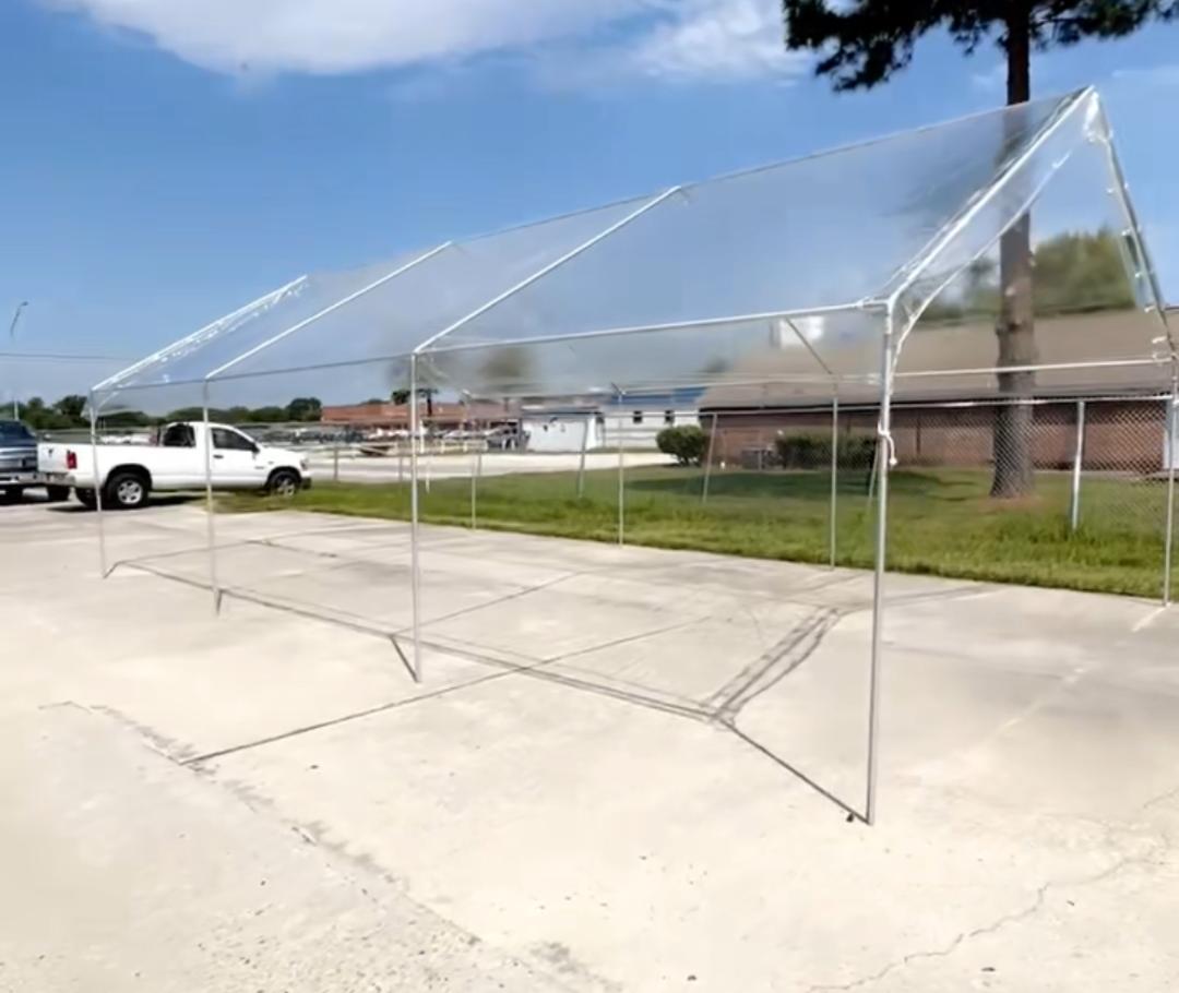 20x30 Clear Top Frame Tent