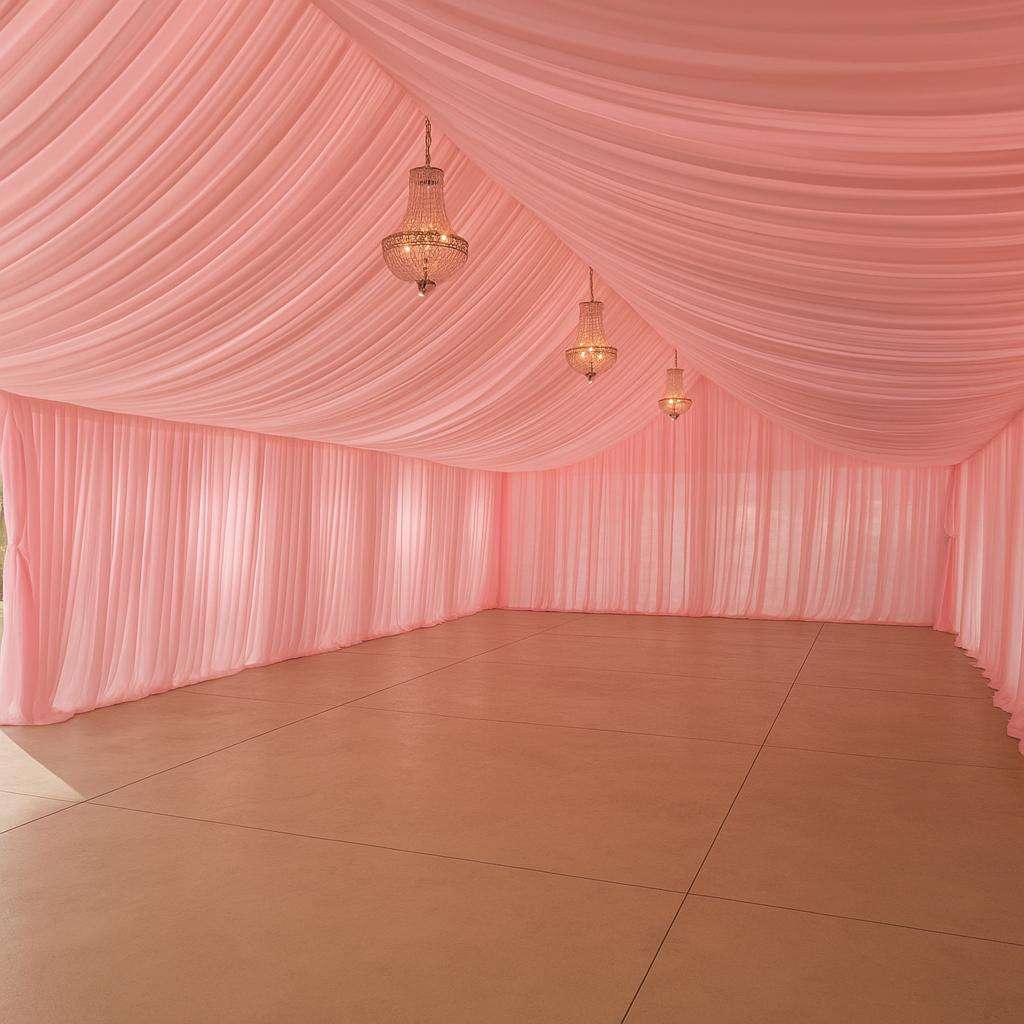Pink Banquet Tent
