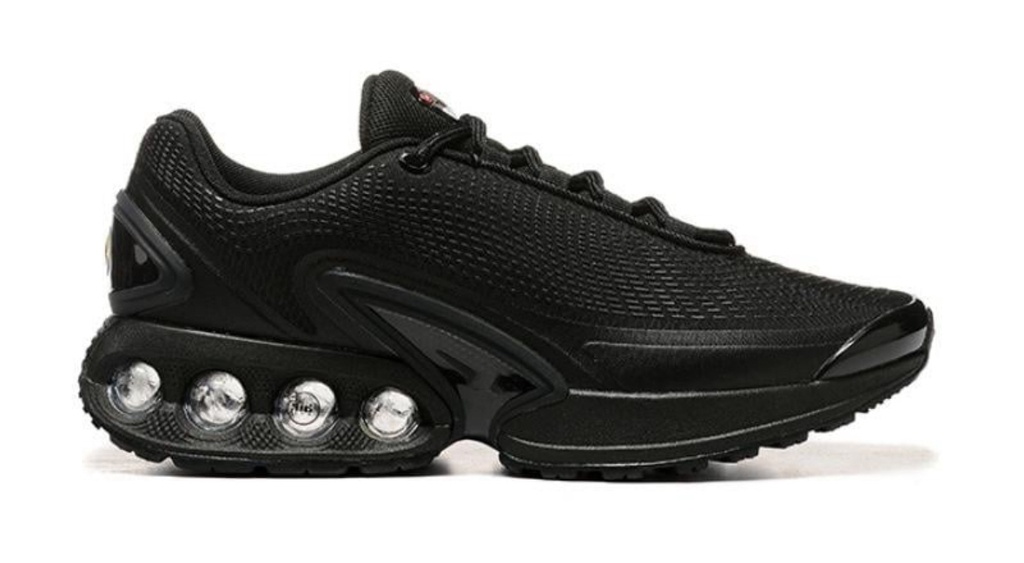 Chaussures de Sport Noire à Semelles Rebondissantes style Nîke DN