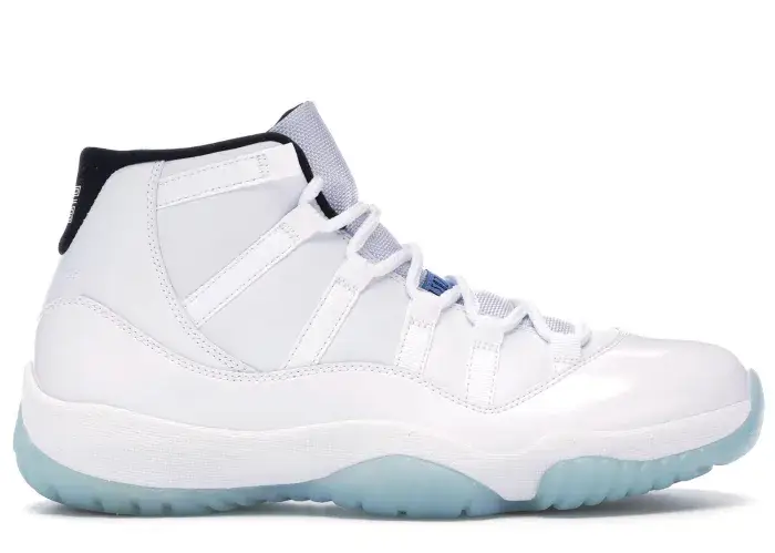 Chaussure de Basket Hautes Rétro Blanc style J11