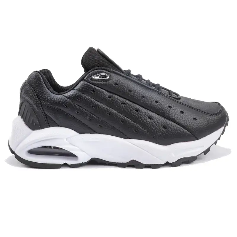 Chaussures de Basket Mid Couleur Noire et Blanche avec Design Futuriste style Nocta