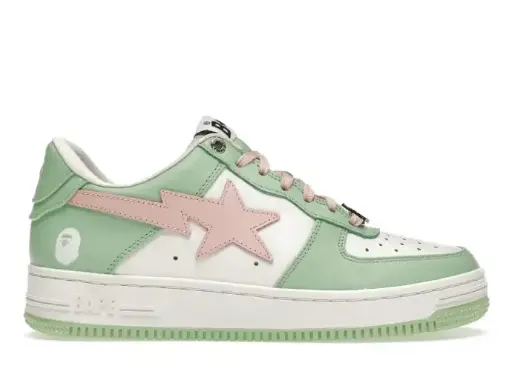 Chaussure Basse style Bape Verte