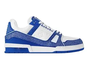 Chaussures Basses Style LVi Trainer Bleue Cristal