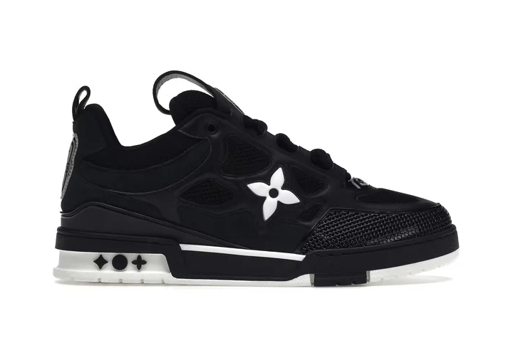 Chaussures Basses Style LV Skate Noire