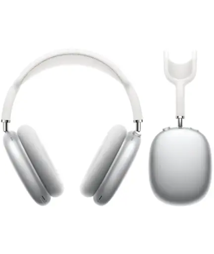 Casque audio sans fil gris style AirPads Max 