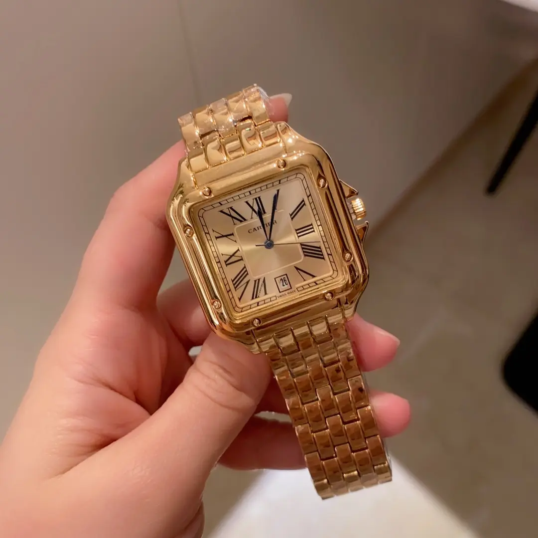 Montre de Luxe Coloris Cheetah Series style Quartier