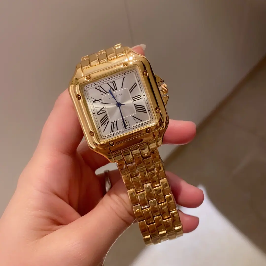 Montre de Luxe Coloris Cheetah Series style Quartier