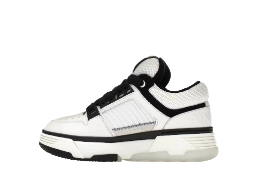 Baskets blanches noires et grises style Amiria MA-1