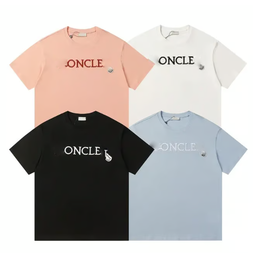 T-shirts à logo style Monclere
