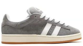 Chaussures de Sport Grises style Campuse