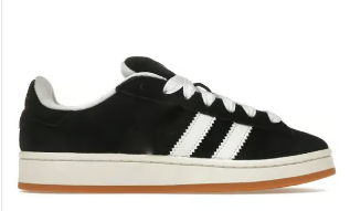 Chaussures de Sport Noir style Campuse