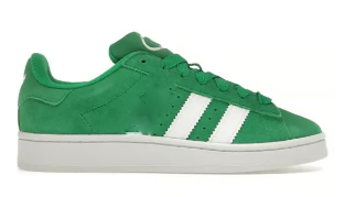 Chaussures de Sport Verte style Campuse