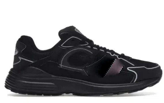 Chaussures de Sport Couleur Noir à Lacets style CD B30