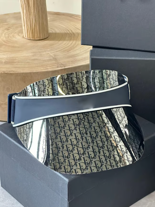 Visière à motifs style Diore