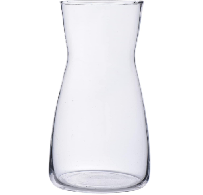 8 inch Clear Glass Flower Vases for Centerpiece Table Home Indoor Desk Decor,Ins Modern Boho Style Vase for Wedding Housewarming Gift