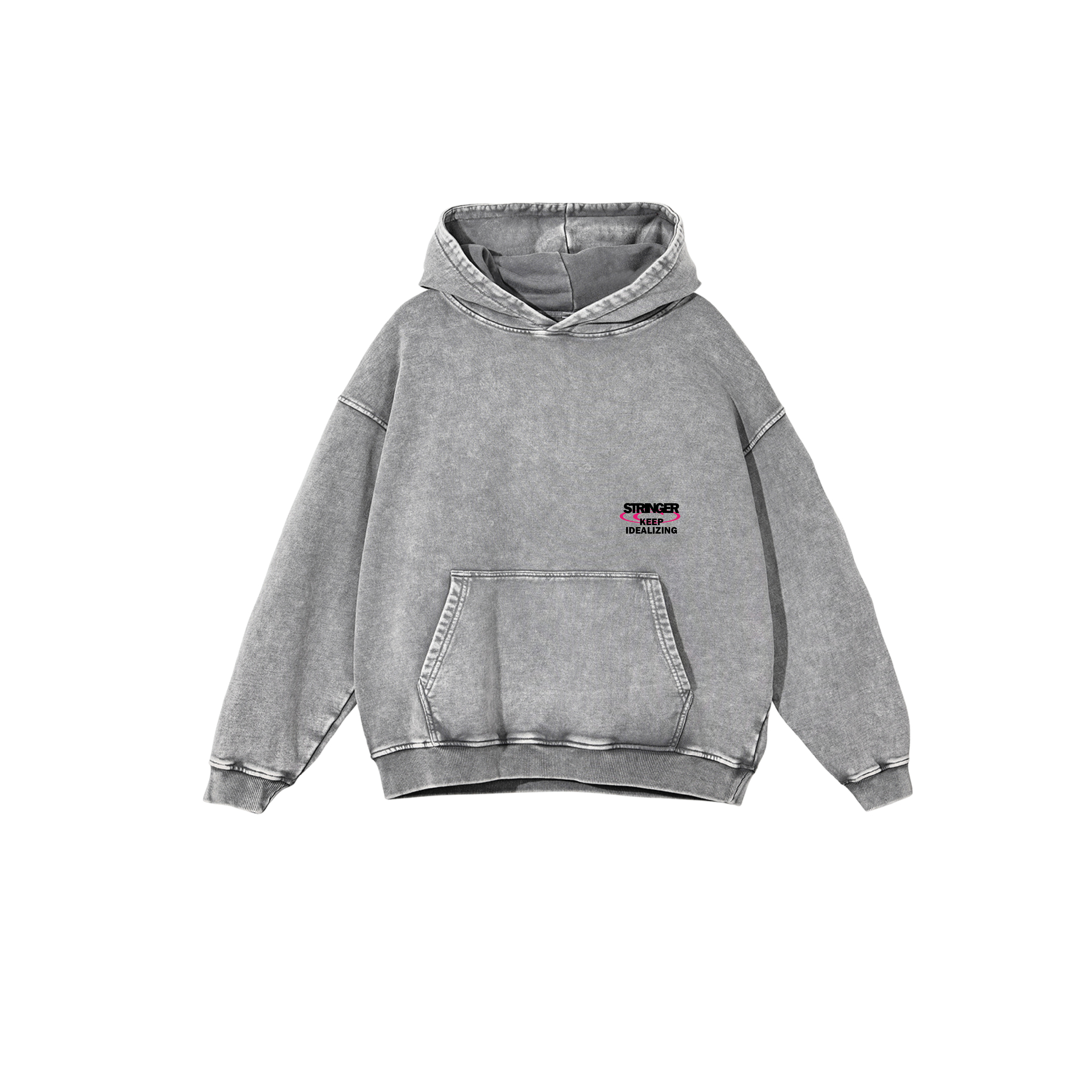 LIGHT-GREY HOODIE