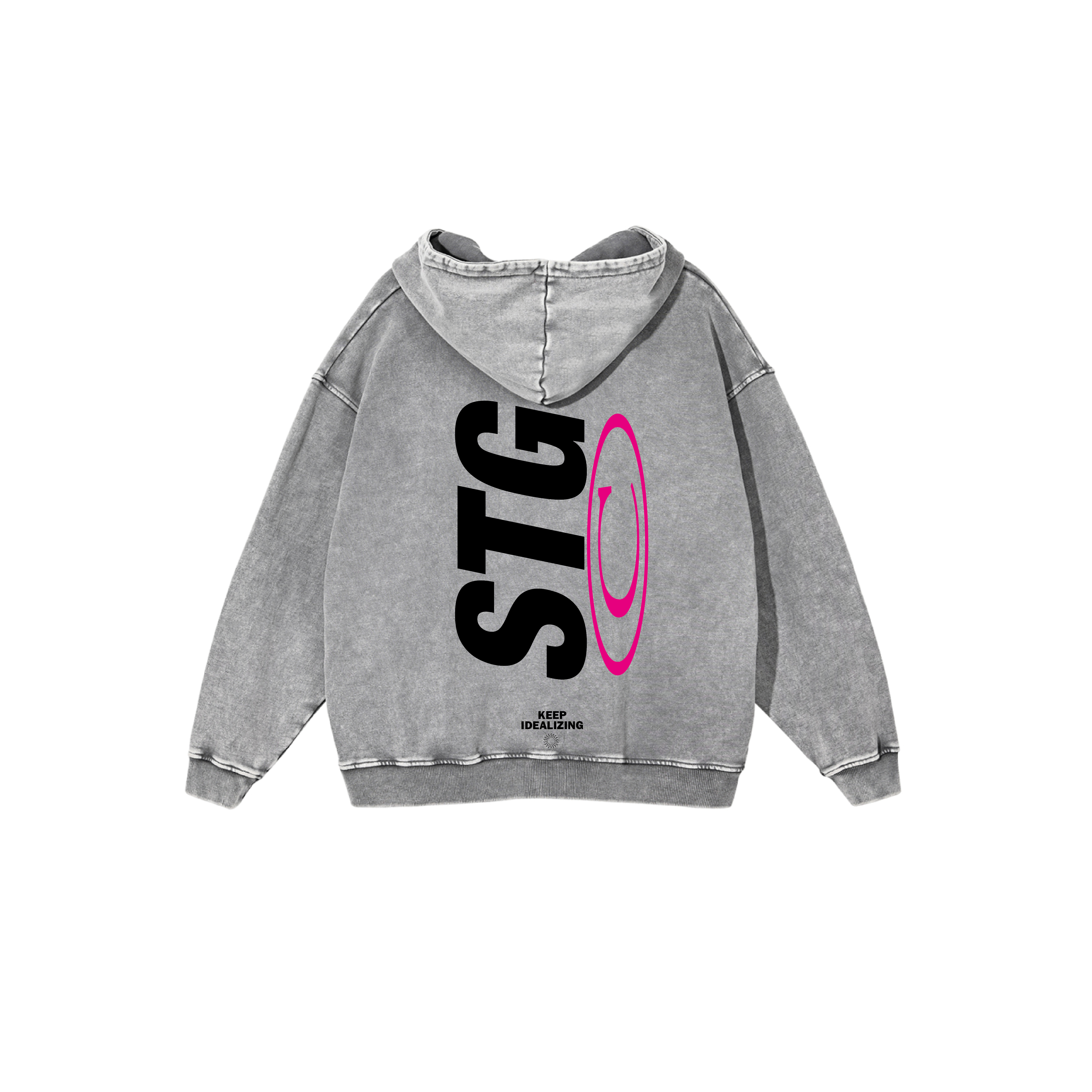 LIGHT-GREY HOODIE