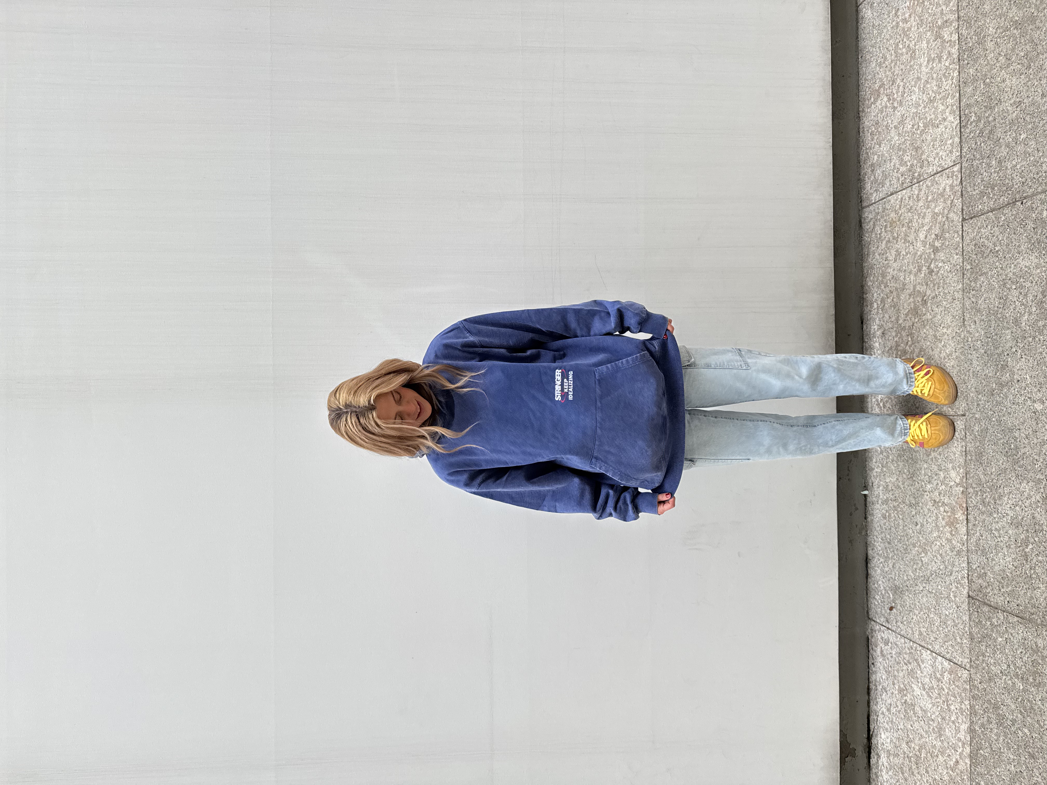 BLUE HOODIE