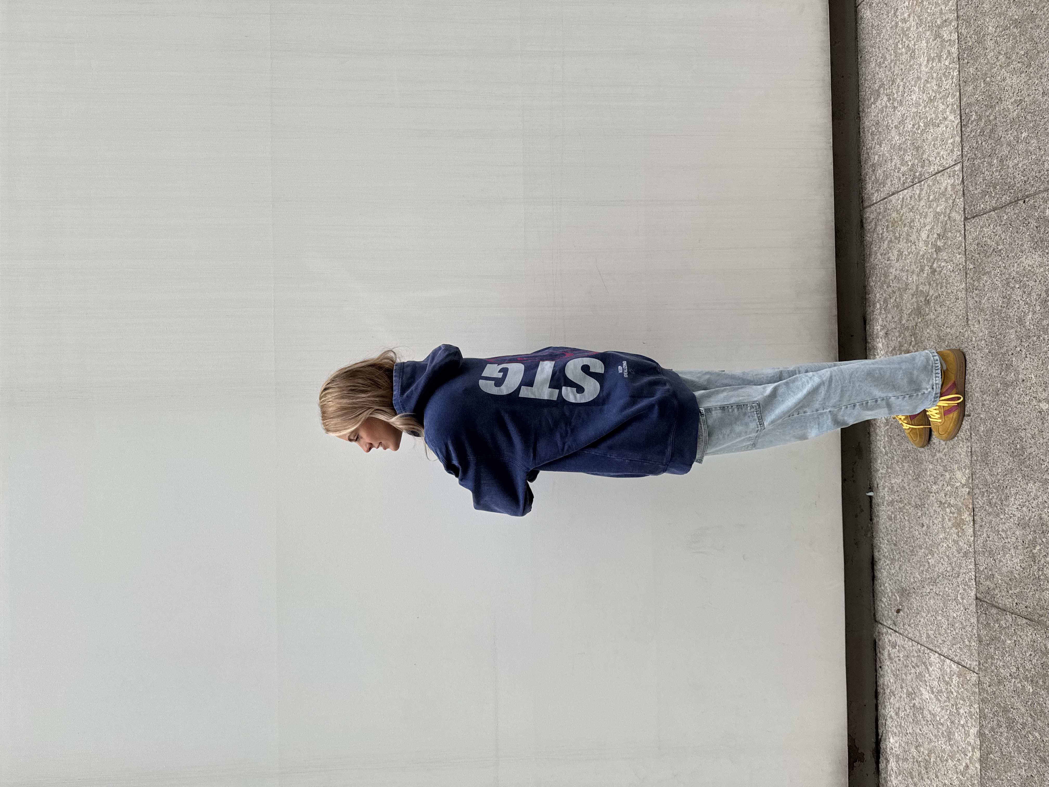 BLUE HOODIE