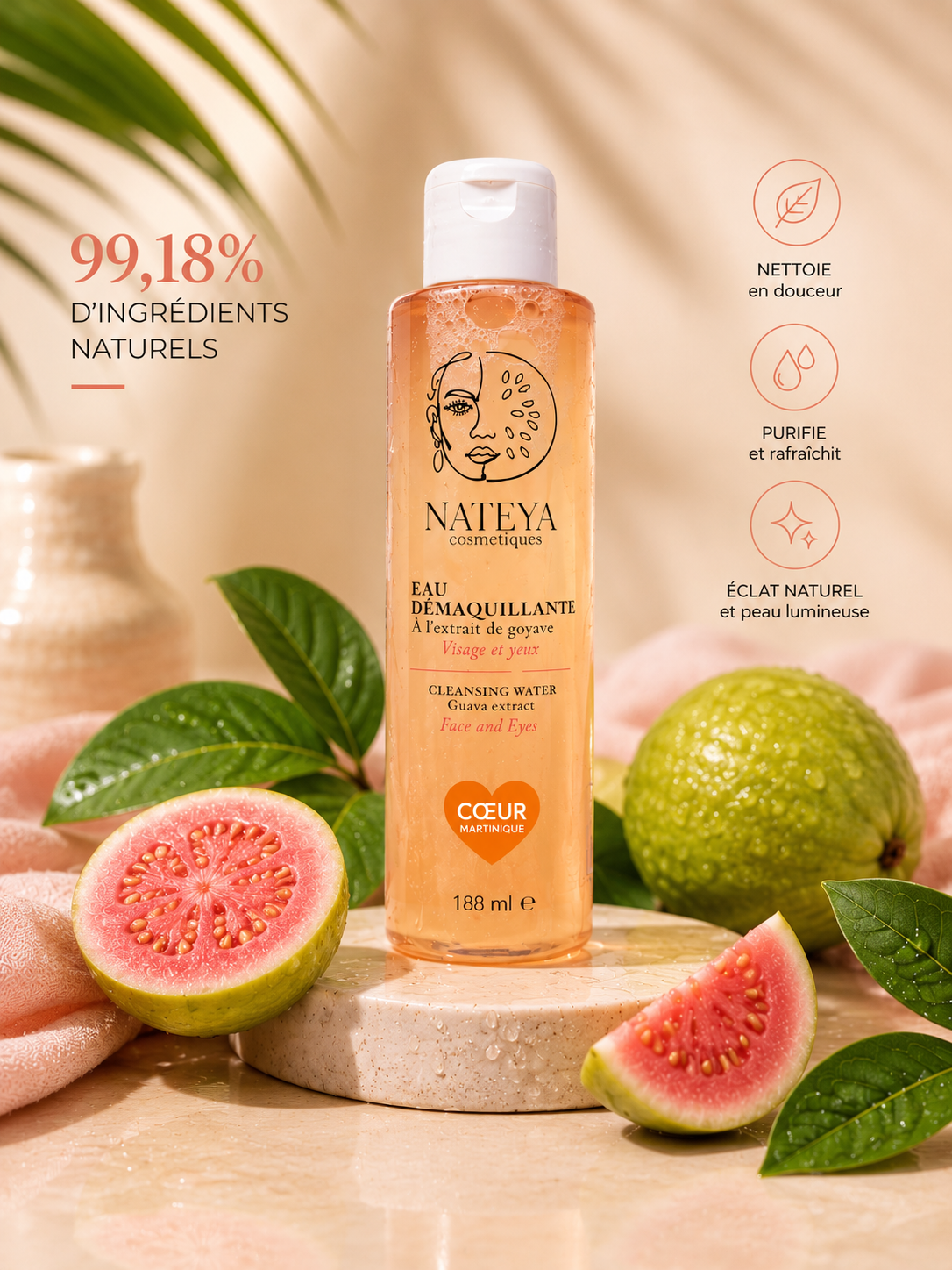 Eau Démaquillante Goyave