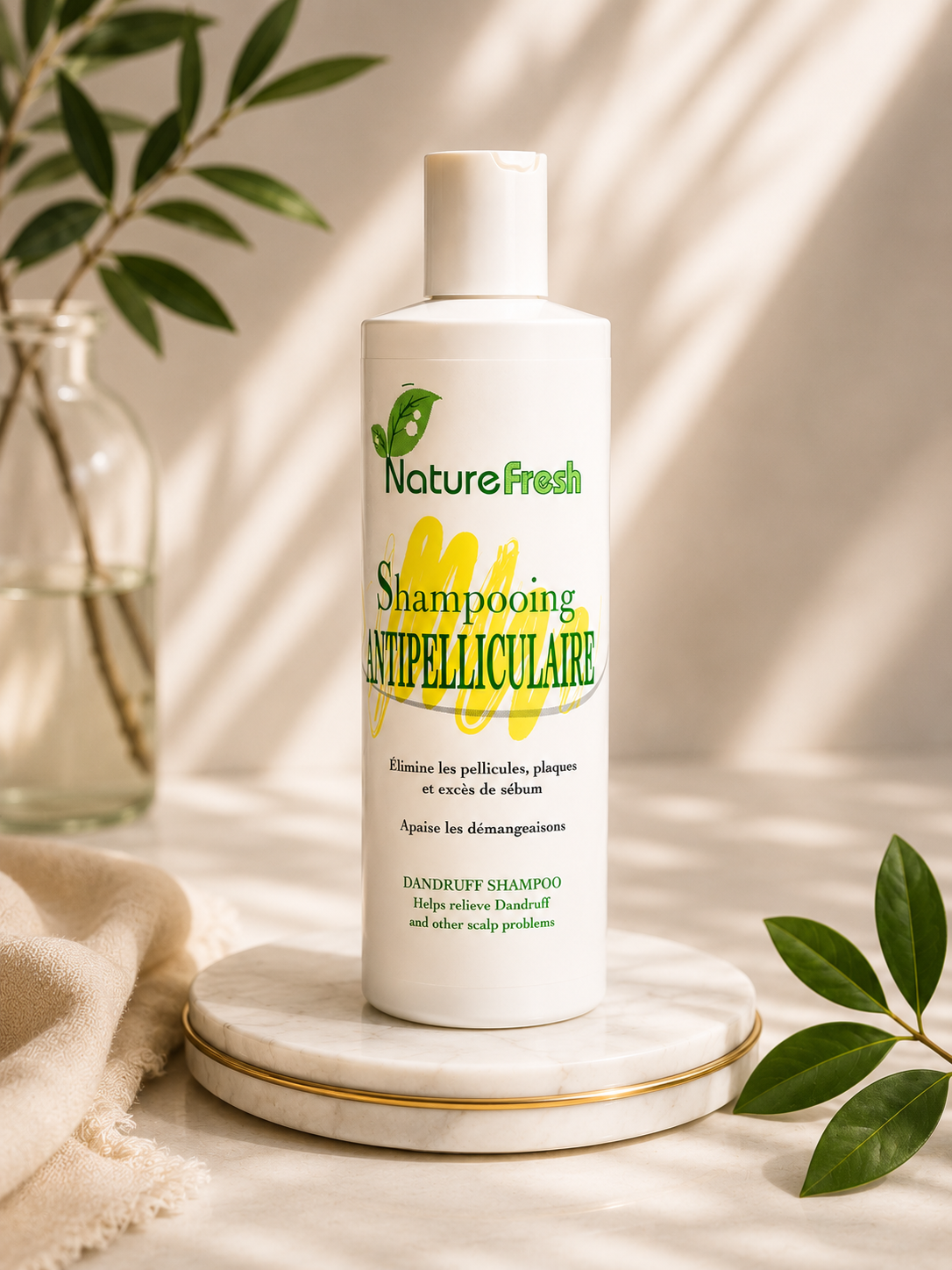 Shampooing Antipelliculaire