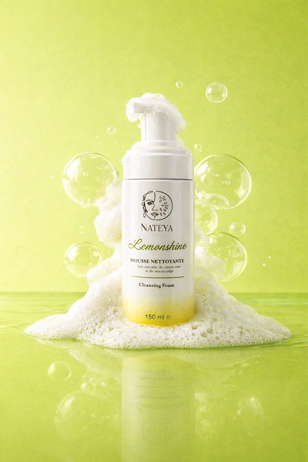 Mousse Nettoyante Citron Vert