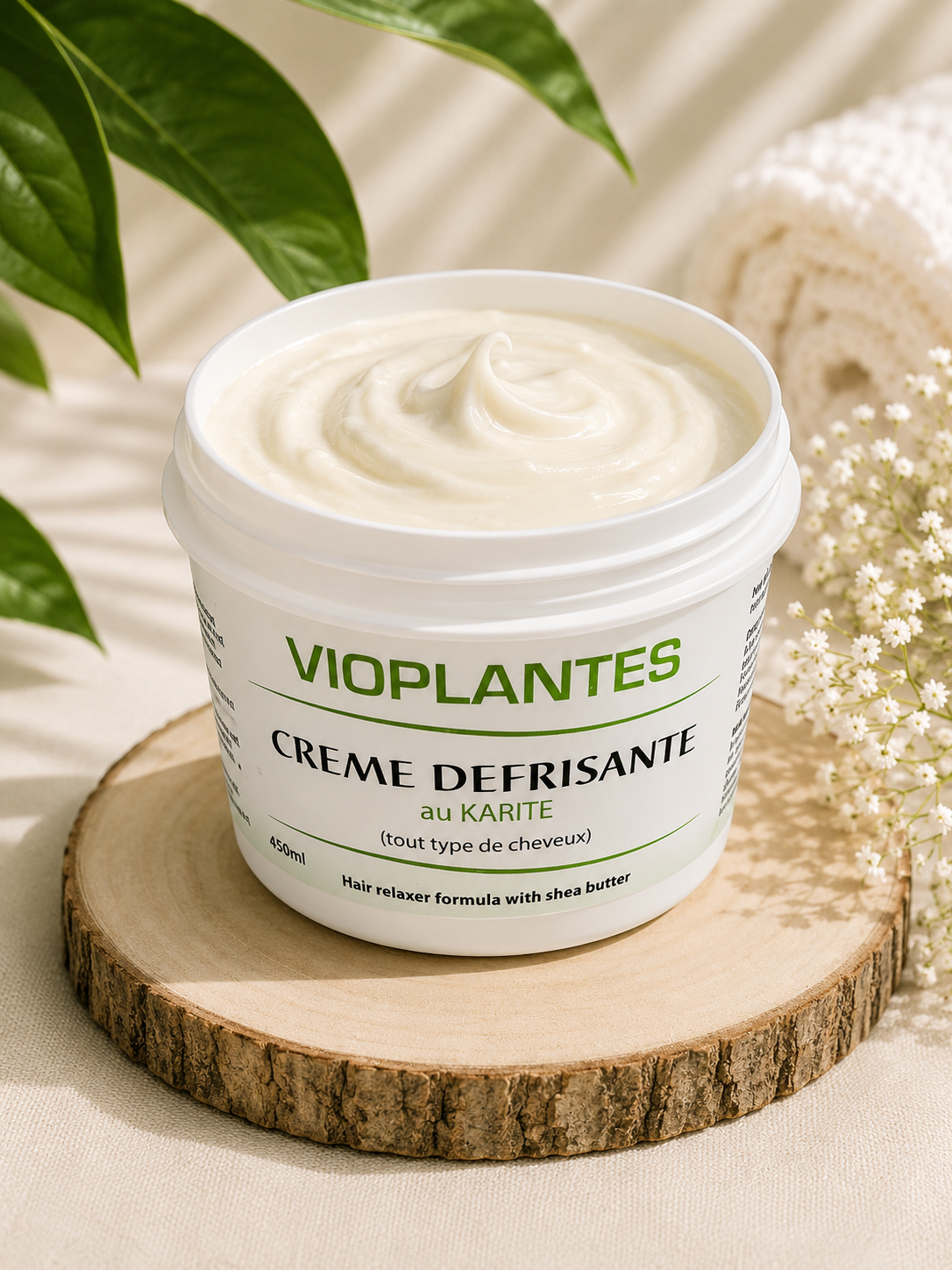 Crème Défrisante Karité