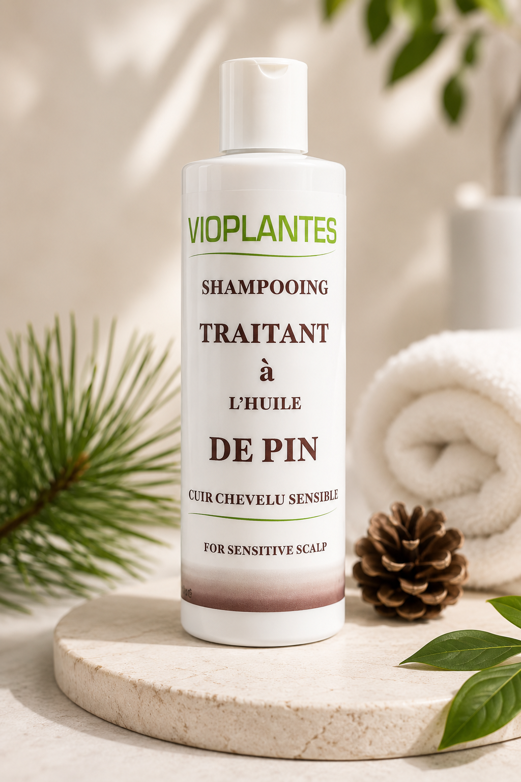 Shampoing à l'Huile de Pin
