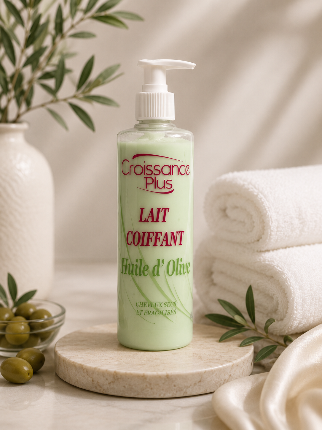 Lait Coiffant à l'Huile d'Olive